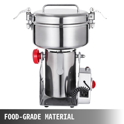 Electric Grain Grinder 1000g, 2000W Stainless Steel