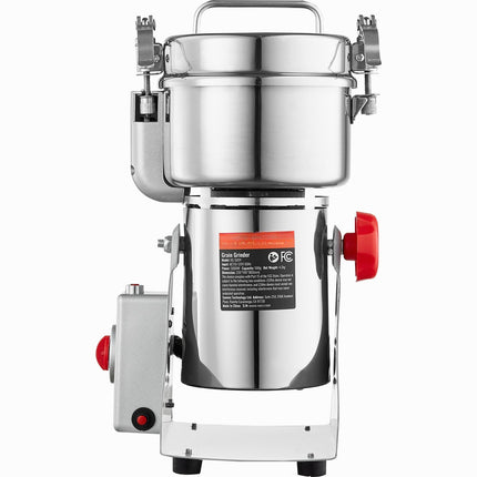 Electric Grain Mill Grinder 500g, 2000W Swing Spice Grinder