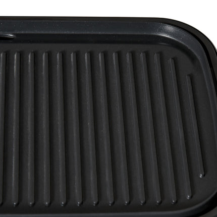 Electric grill, non-stick plate, adjustable thermostat, 1600W