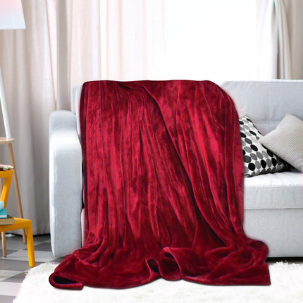 Electric Heated Blanket, Flannel, 4 Heat Levels, 130x180