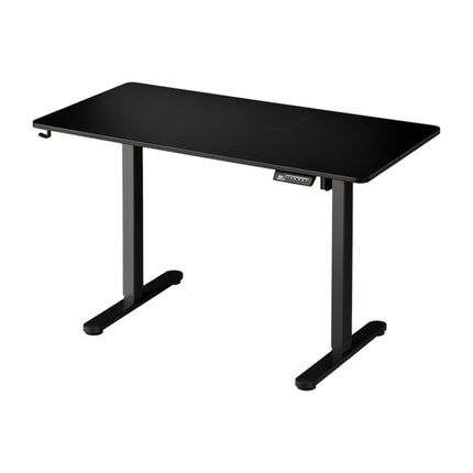 Electric Height-Adjustable Desk – Wood-Effect Top, Memory