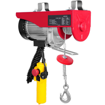 Electric Hoist Winch 600 Kg, 220V 1150W, 12 M Lift