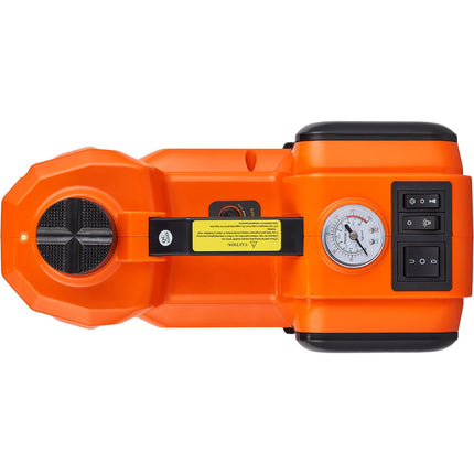 Electric Hydraulic Car Jack 5 Ton, 12V Tire Inflator