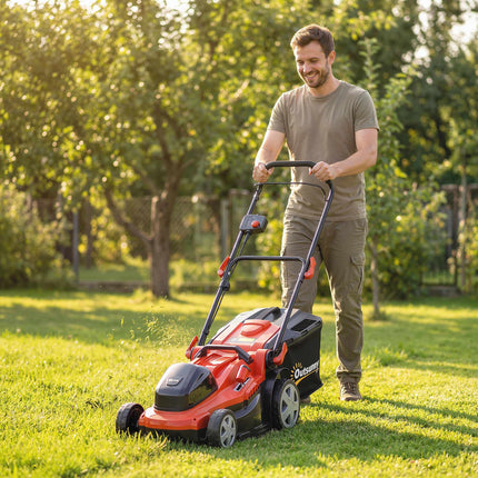 Electric Lawn Mower, 40cm Blade, 36V Brushless Motor