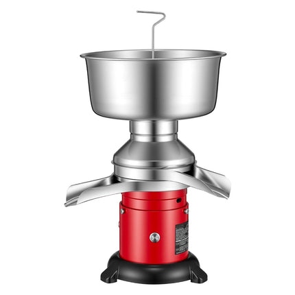 Electric Milk Cream Separator, 60L/H, 4.5L Bowl, 304 Steel