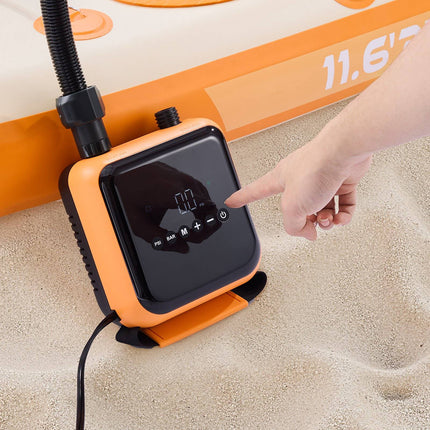 Electric Paddle Board Pump, 40 PSI Dual-Stage, 12V Auto-Off