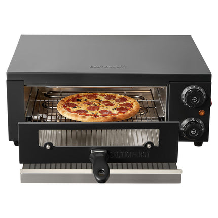 Electric Pizza Oven, 12-Inch Countertop, 1450W, Timer