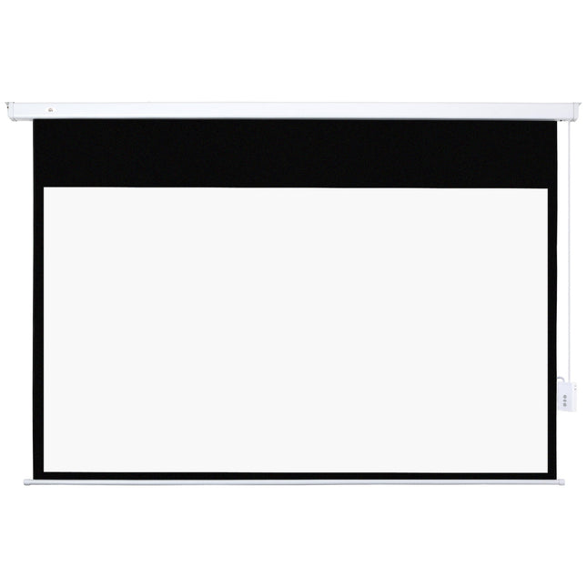 Electric Projector Screen 100" 16:9 HD 4K with Remote