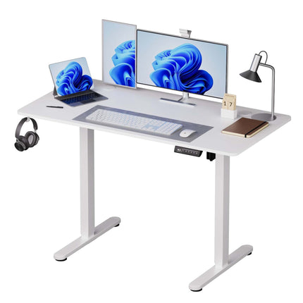 Electric Sit-Stand Desk – Wood-Effect Top, Memory Presets