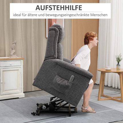 Electric deck chair, remote control, capacity 170 kg