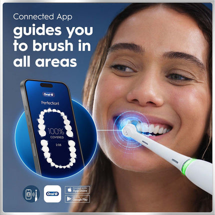 Electric Toothbrush Grey Opal, 1 Extra Refill