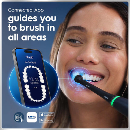 Electric Toothbrush iO6, Black/Pink, 1 Extra Head