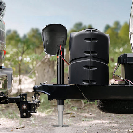 Electric Trailer Jack 3500 lb, 12V Power Tongue, 9.5–30 in