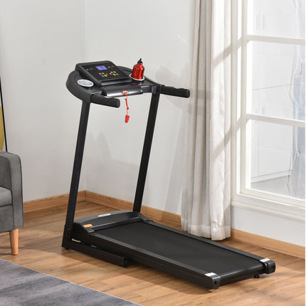 Folding electric treadmill, LED screen, 12 programs