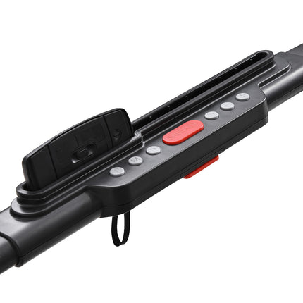 Foldable electric treadmill with LCD screen, 1-10 Km/H