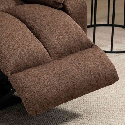 Power Lift Sun Lounger, Remote Control, Brown