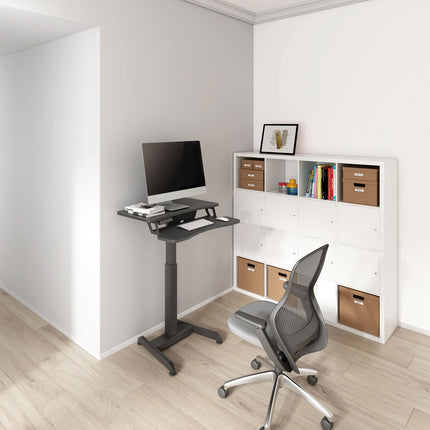 Electrically adjustable Sit/Stand workstation