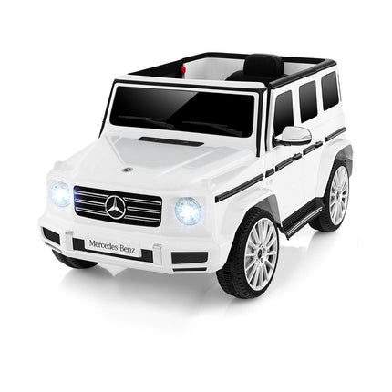 Electric car for children Mercedes Benz G500 children's car electric with remote control white