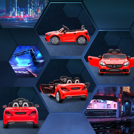 Electric car for children, Remote control, USB music, Red