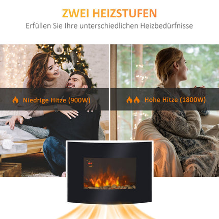 Electric wall fireplace 65cm – Cozy Atmosphere Enhancer