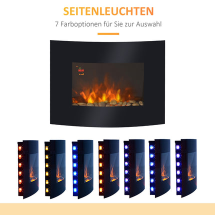 Electric wall fireplace 65cm – Cozy Atmosphere Enhancer
