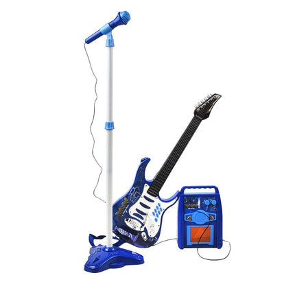 Electric guitar+microphone+sky amplifier 22409