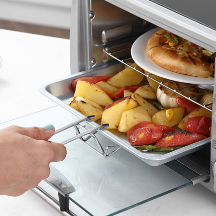 Electric oven 10L with adjustable temperature, timer & grill