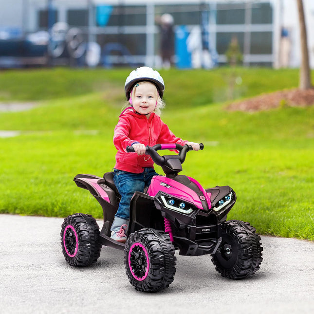 Electric quad bike for children with USB port and MP3 player, 3-5 years