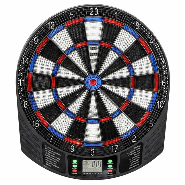 Elektronisch dartbord, 1-8 spelers, lcd-scherm, 6 dartsets