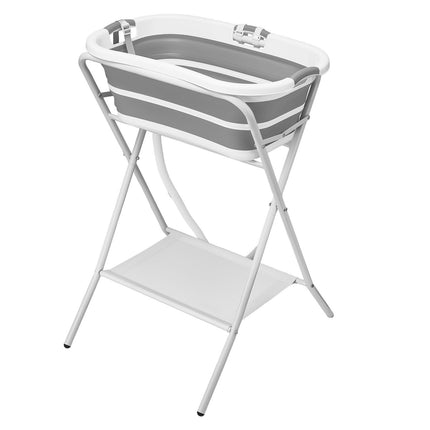 Elevated Collapsible Dog Bathtub with Drain Hose