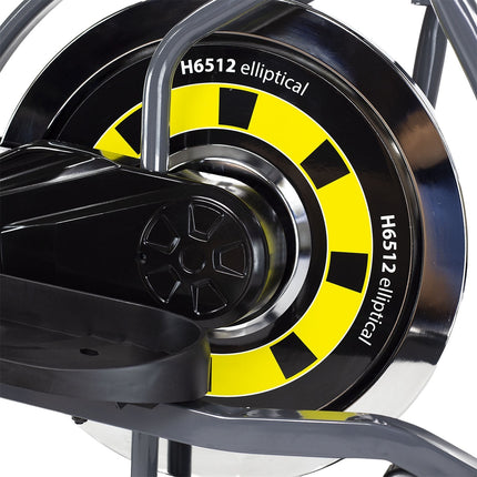 Elliptical Trainer with Mechanical Resistance