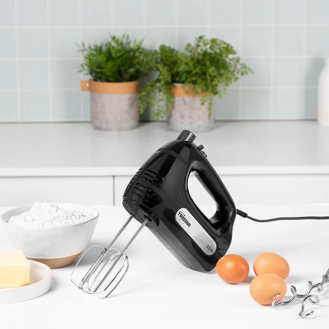Elvisp MX-4201 300W 6 Speeds & Turbo func. Dough Hooks & Whisks