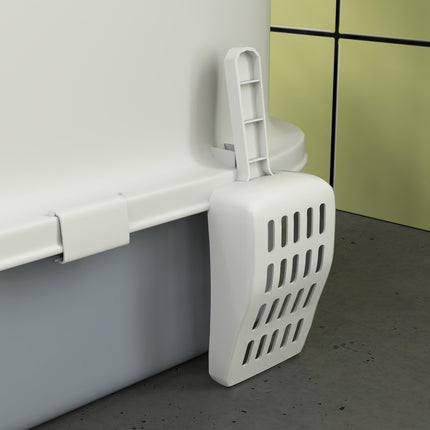 Enclosed Cat Litter Box with Scoop, Odor Control Bags