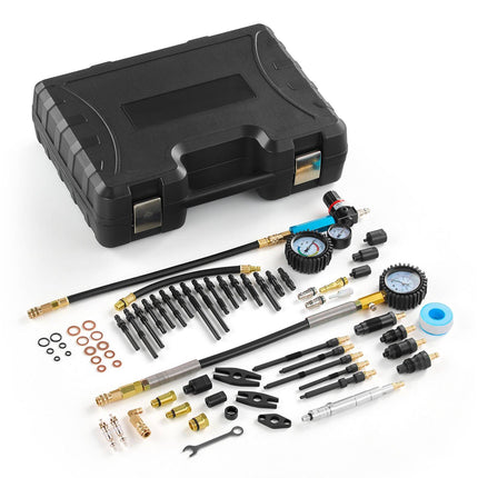Engine Compression and Leak-Down Tester Kit, 4 Adapters