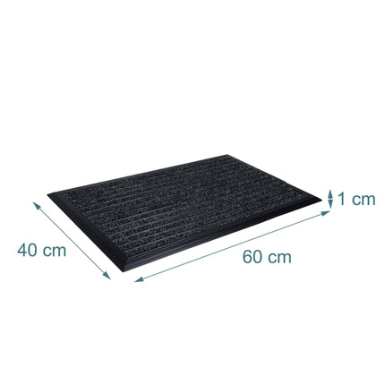 Entrance Mat With Aluminium Frame – Weatherproof, Non-Slip