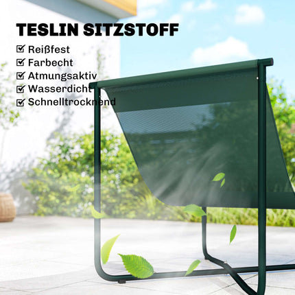 Ergonomic Garden Chair with Cushion, Breathable Mesh, 120kg Capacity