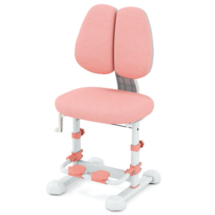 Ergonomic Kids Desk Chair with Adjustable Backrest and Footrest