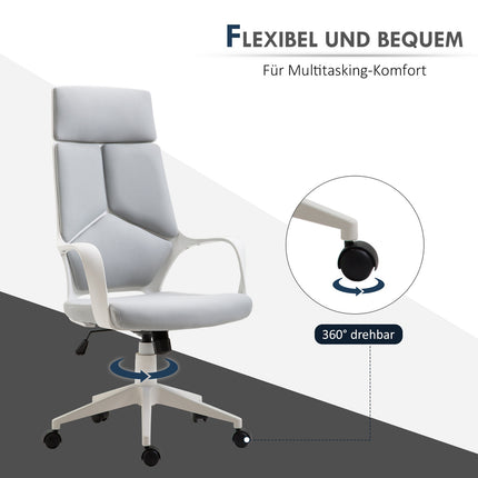 Ergonomic Office Chair, High Back, Adjustable Height