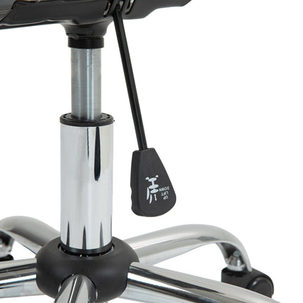 Ergonomic Office Chair, Teddy Fleece, Adjustable Height