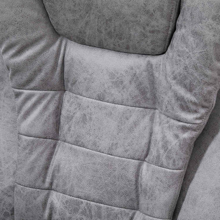 Ergonomic Office Chair with Massage, Recline & Heat, Gray