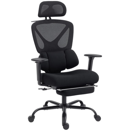 Ergonomic Office Chair with Mesh, Lumbar Support, Adjustable Headrest