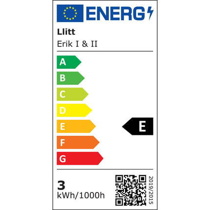 Erik II Wall luminaire LED IP65 3000K 6W 494lm White