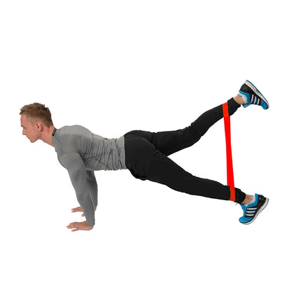 Exercise Rubber Band, Red, 600x50x0.7 mm