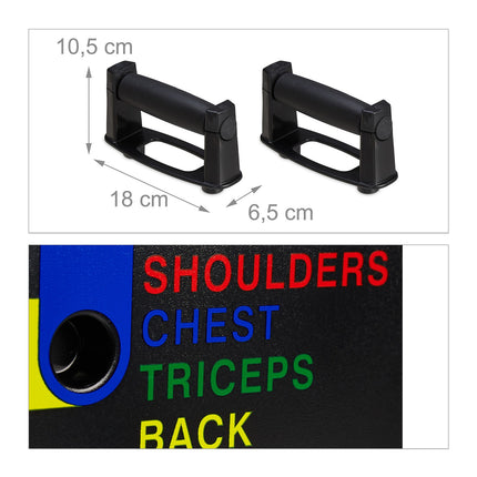 Exercise equipment push-up board
