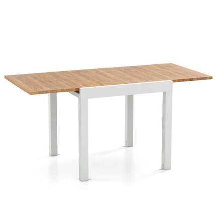 Expandable Patio Dining Table, Aluminum, 4–6 Person