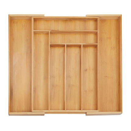 Extendable Bamboo Cutlery Tray