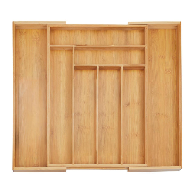 Extendable Bamboo Cutlery Tray