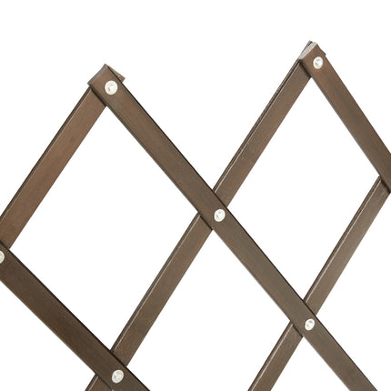 Extendable Dog Barrier in Brown