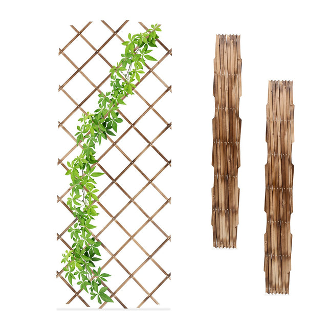 Uitschuifbare plantenrekset, 180x90 cm, 3-pack