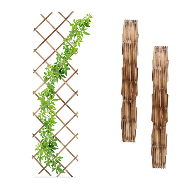 Uitschuifbare wandplantenrekset van 3, 180x60 cm